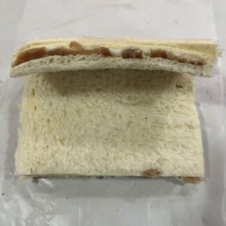 Sandwich de miga de Bondiola y Queso