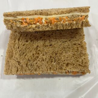 Sandwich de miga de Zanahoria