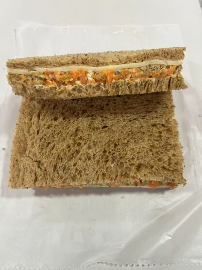 Sandwich de miga de Zanahoria